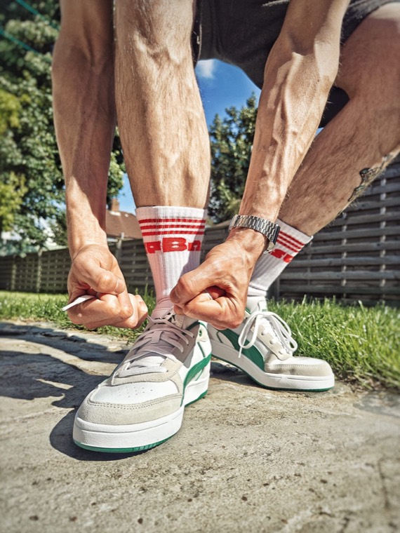 Base Arcade crew socks