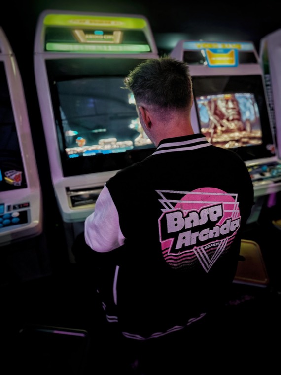 Base Arcade varsity jacket