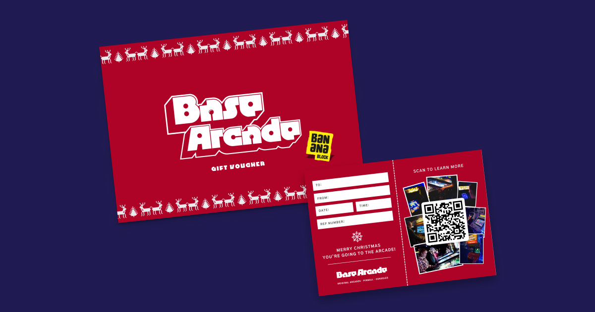 Gift a ticket to the arcade | Base Arcade | A Pop Up Retro Arcade ...